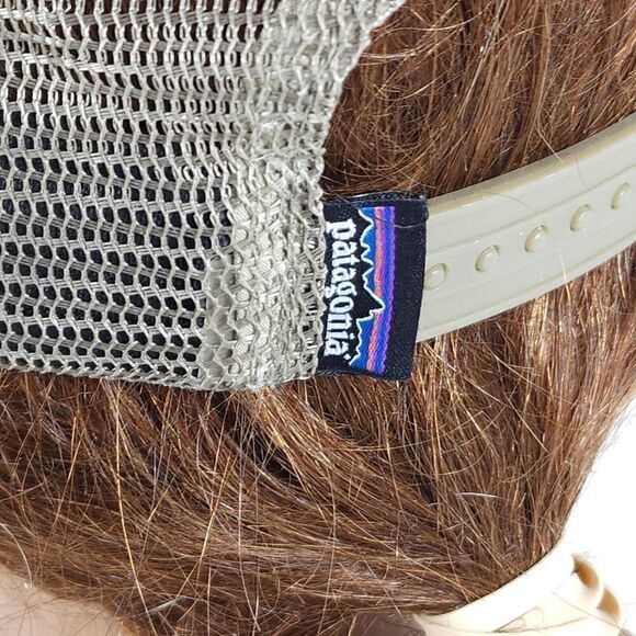 Patagonia Unisex Fitz Roy Trout OS Gray Adjustable Snapback Trucker Cap Hat - Picture 8 of 10